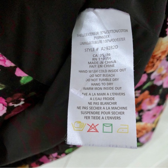 Alison Sheri The Garden Cotton Blazer Size Small Garden Girl - Picture 8 of 12